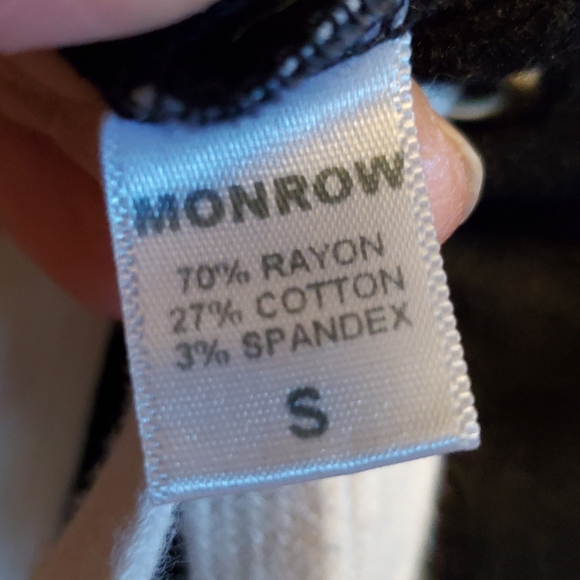 Monrow Lace Up Front Lounge/Gogger Pants/ Small ⚜️🖤⚜️ - Picture 5 of 7